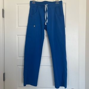 Figs XSP Royal Blue Kade Cargo Scrub Pants